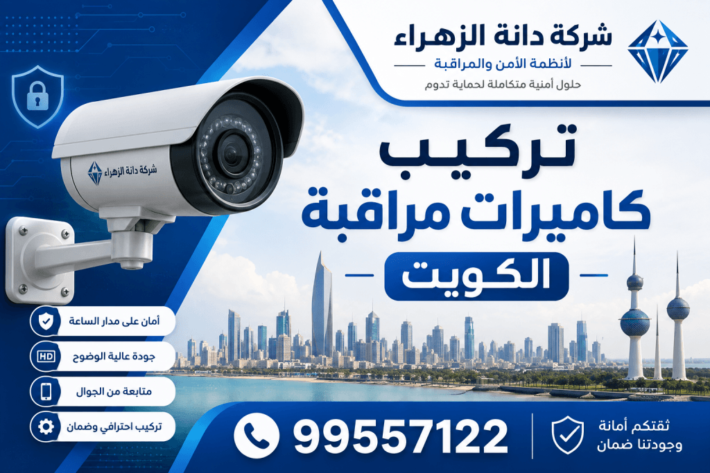 تركيب كاميرات مراقبة الكويت