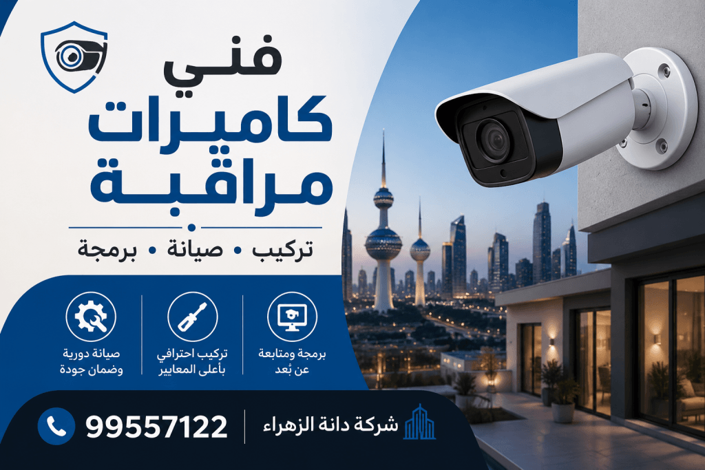 فني كاميرات مراقبة بالكويت